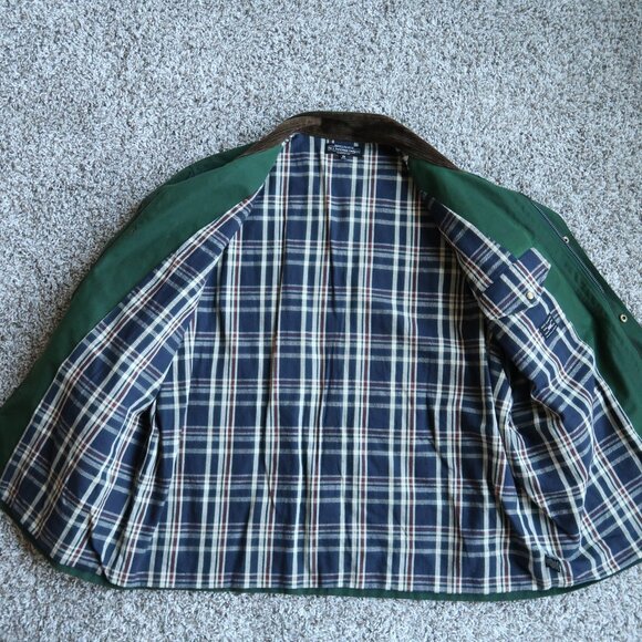 J. Peterman Jacket Men’s XL 48 Field Coat Motorcycle Equestrian ISLE OF MAN - Picture 7 of 12